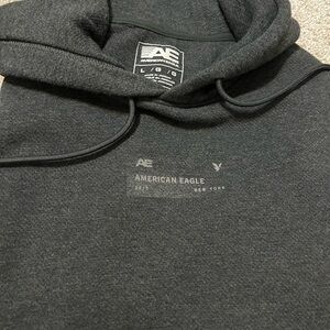 Men’s Lg American Eagle Outfitters Dark Gray Hoodie. NWOT